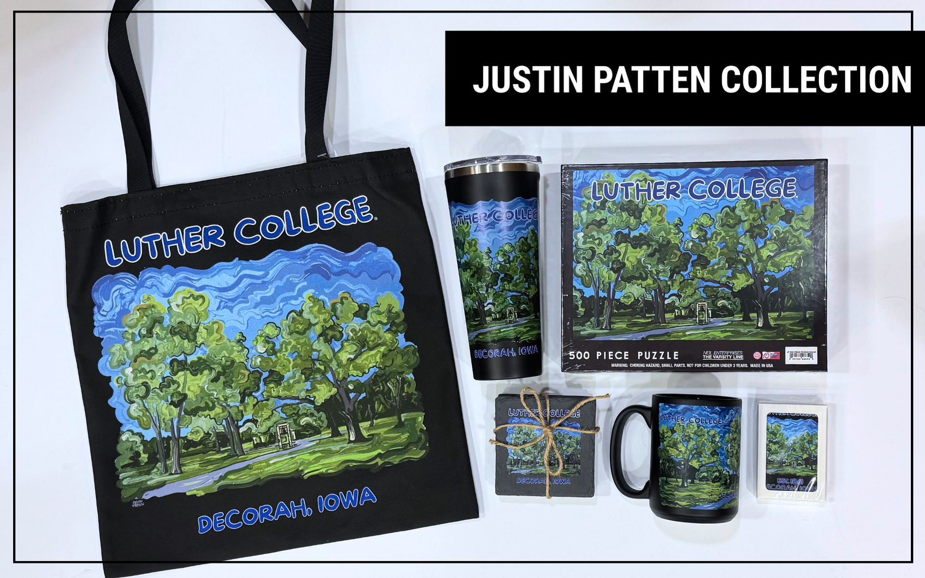 Artist Justin Patten Luther College design collection